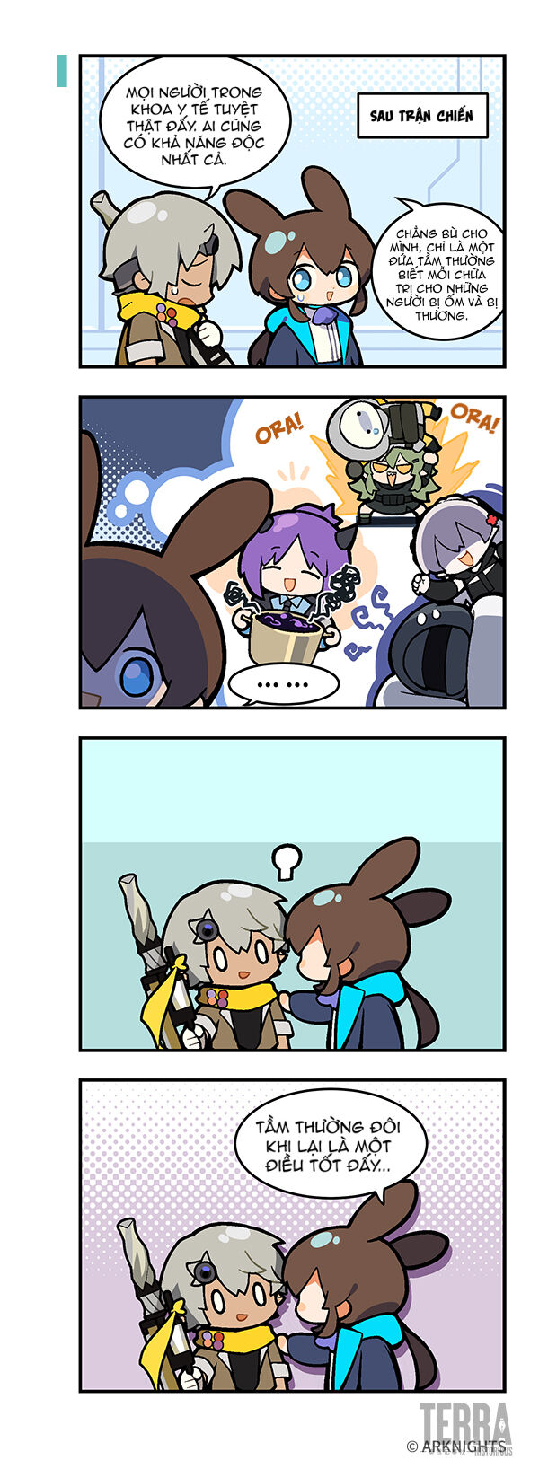 Minh Nhật Phương Chu: 123 Rhodes Island!? Chap 16 - Next Chap 17