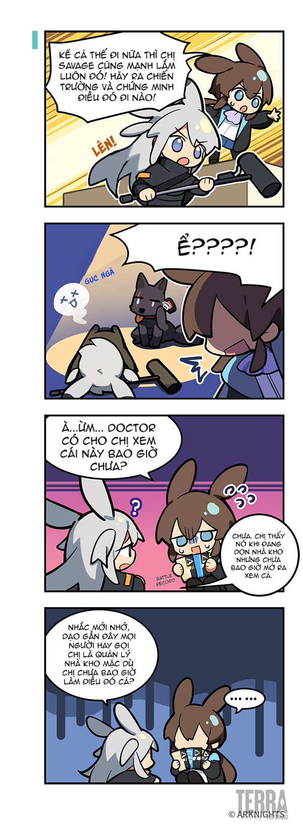 Minh Nhật Phương Chu: 123 Rhodes Island!? Chap 18 - Next Chap 19