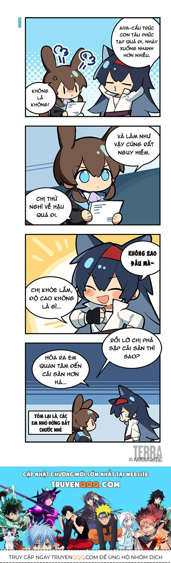 Minh Nhật Phương Chu: 123 Rhodes Island!? Chap 23 - Next Chap 24