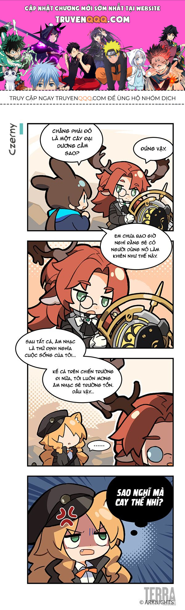 Minh Nhật Phương Chu: 123 Rhodes Island!? Chap 26 - Next Chap 27