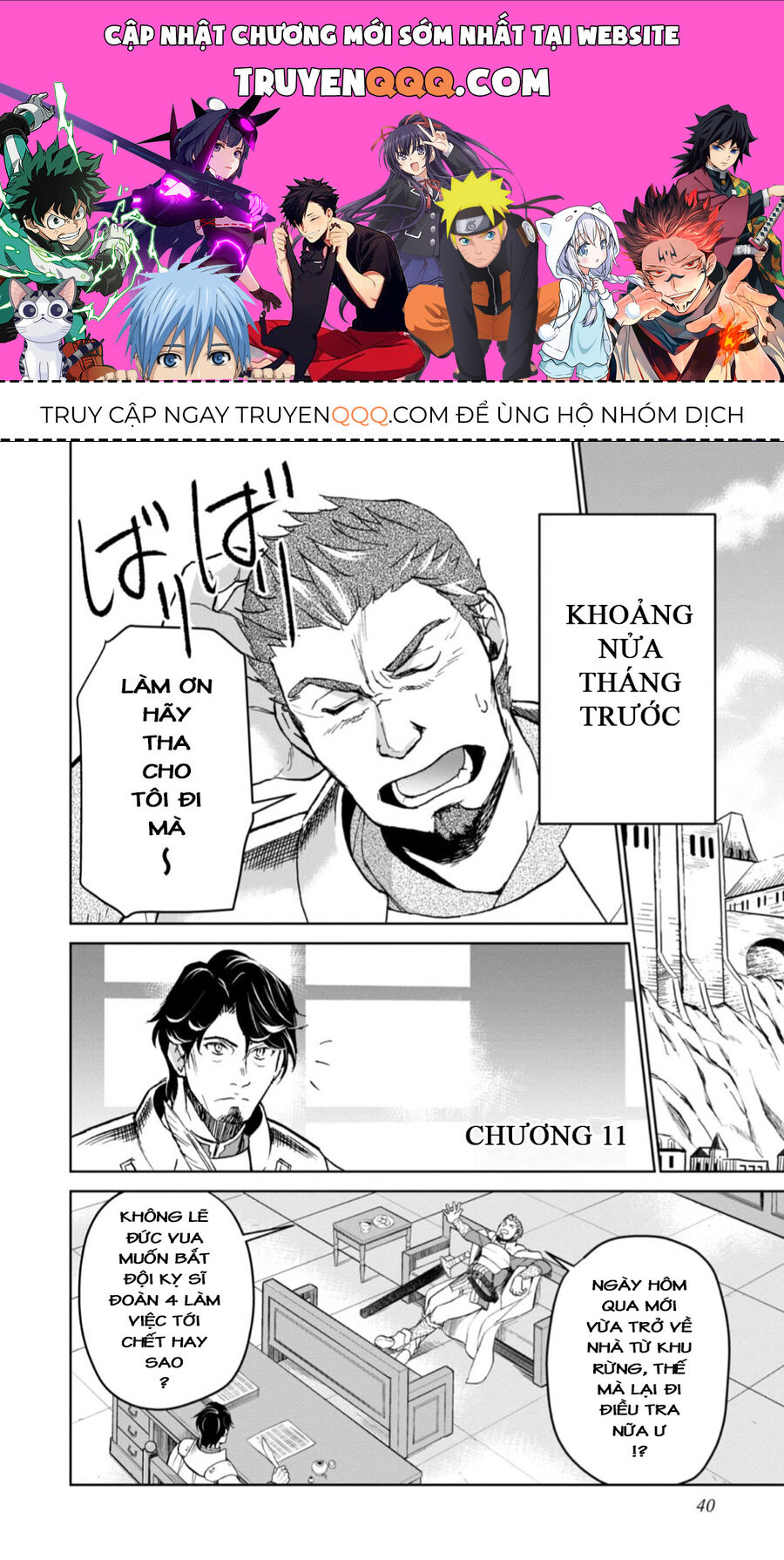 Rơi Vào Dị Giới... Tôi Chủ Yếu Đi Thanh Tẩy ! Chap 11 - Next Chap 12