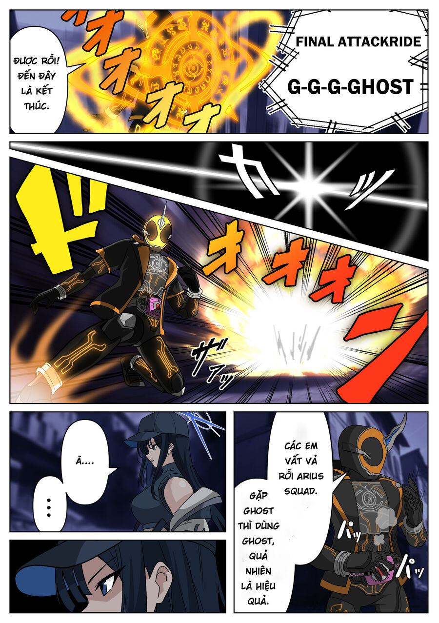 Blue Archive X Kamen Rider Decade - Câu Chuyện Về Thầy Giáo Schale Kadoya Tsukasa Chap 11 - Next Chap 12