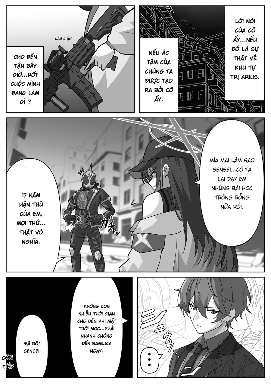 Blue Archive X Kamen Rider Decade - Câu Chuyện Về Thầy Giáo Schale Kadoya Tsukasa Chap 11 - Next Chap 12