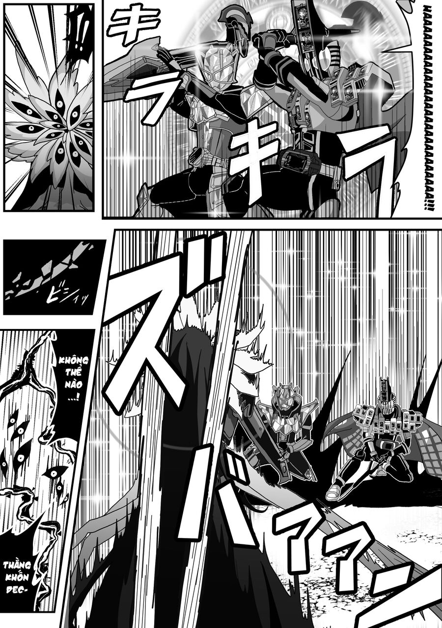 Blue Archive X Kamen Rider Decade - Câu Chuyện Về Thầy Giáo Schale Kadoya Tsukasa Chap 13 - Next Chap 14