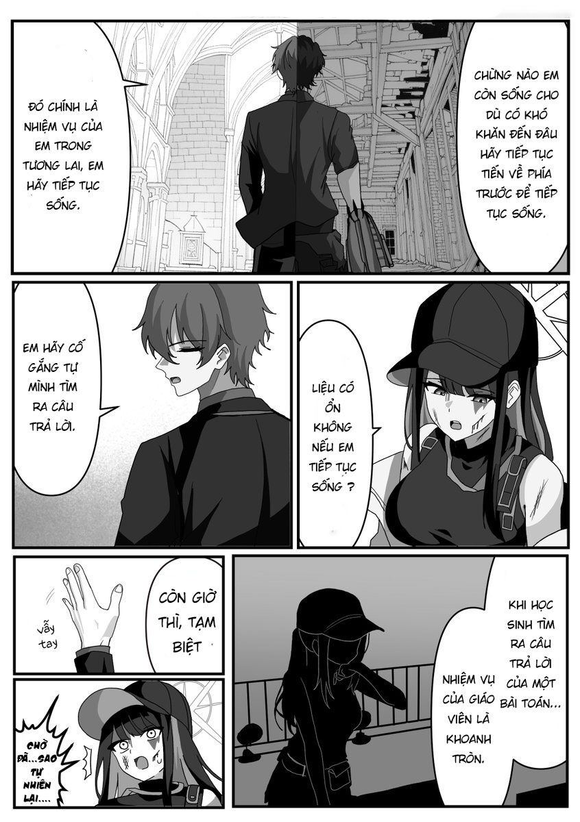 Blue Archive X Kamen Rider Decade - Câu Chuyện Về Thầy Giáo Schale Kadoya Tsukasa Chap 14 - Next Chap 15