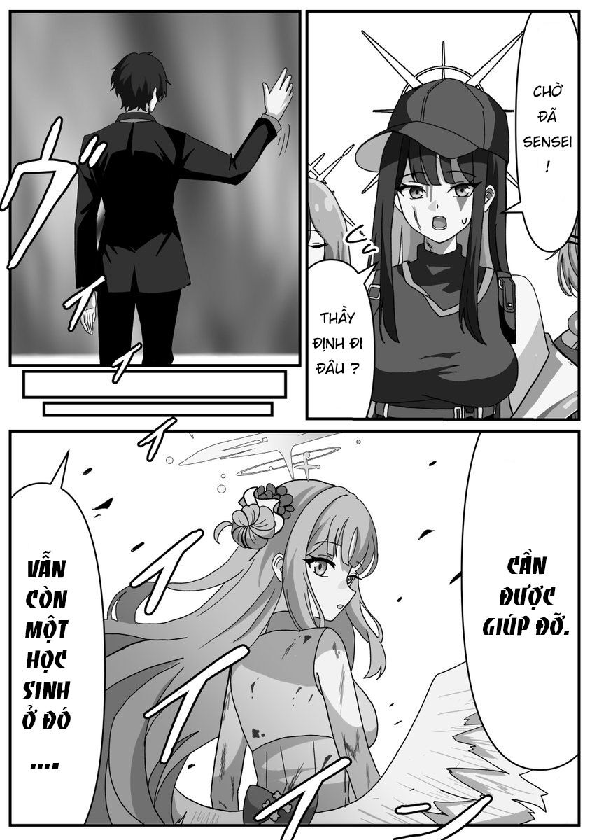 Blue Archive X Kamen Rider Decade - Câu Chuyện Về Thầy Giáo Schale Kadoya Tsukasa Chap 14 - Next Chap 15