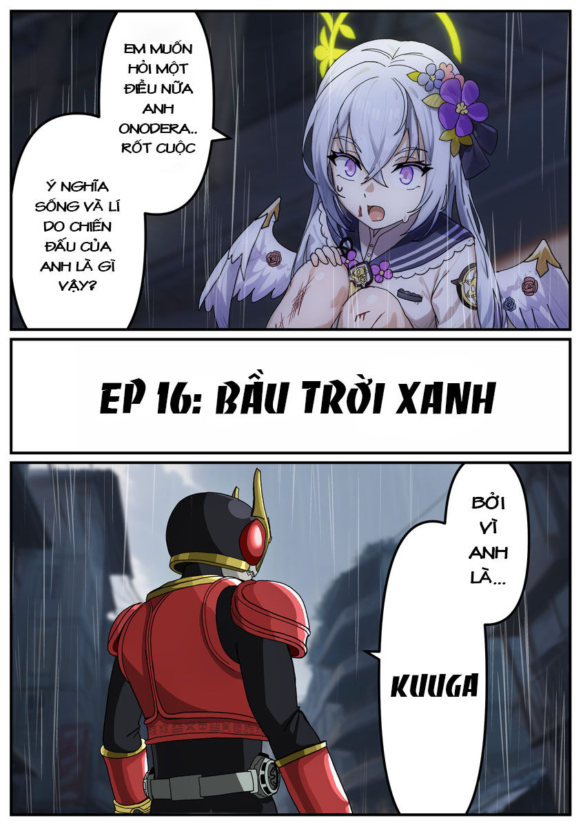 Blue Archive X Kamen Rider Decade - Câu Chuyện Về Thầy Giáo Schale Kadoya Tsukasa Chap 16 - Next Chap 17