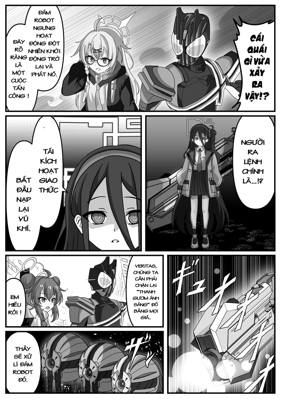 Blue Archive X Kamen Rider Decade - Câu Chuyện Về Thầy Giáo Schale Kadoya Tsukasa Chap 18 - Next Chap 19