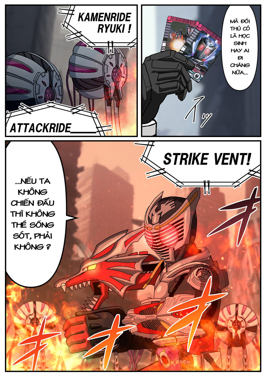 Blue Archive X Kamen Rider Decade - Câu Chuyện Về Thầy Giáo Schale Kadoya Tsukasa Chap 18 - Next Chap 19