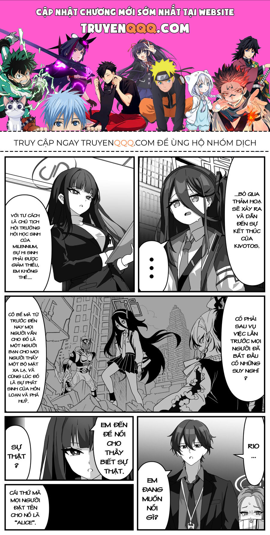 Blue Archive X Kamen Rider Decade - Câu Chuyện Về Thầy Giáo Schale Kadoya Tsukasa Chap 19 - Next Chap 20