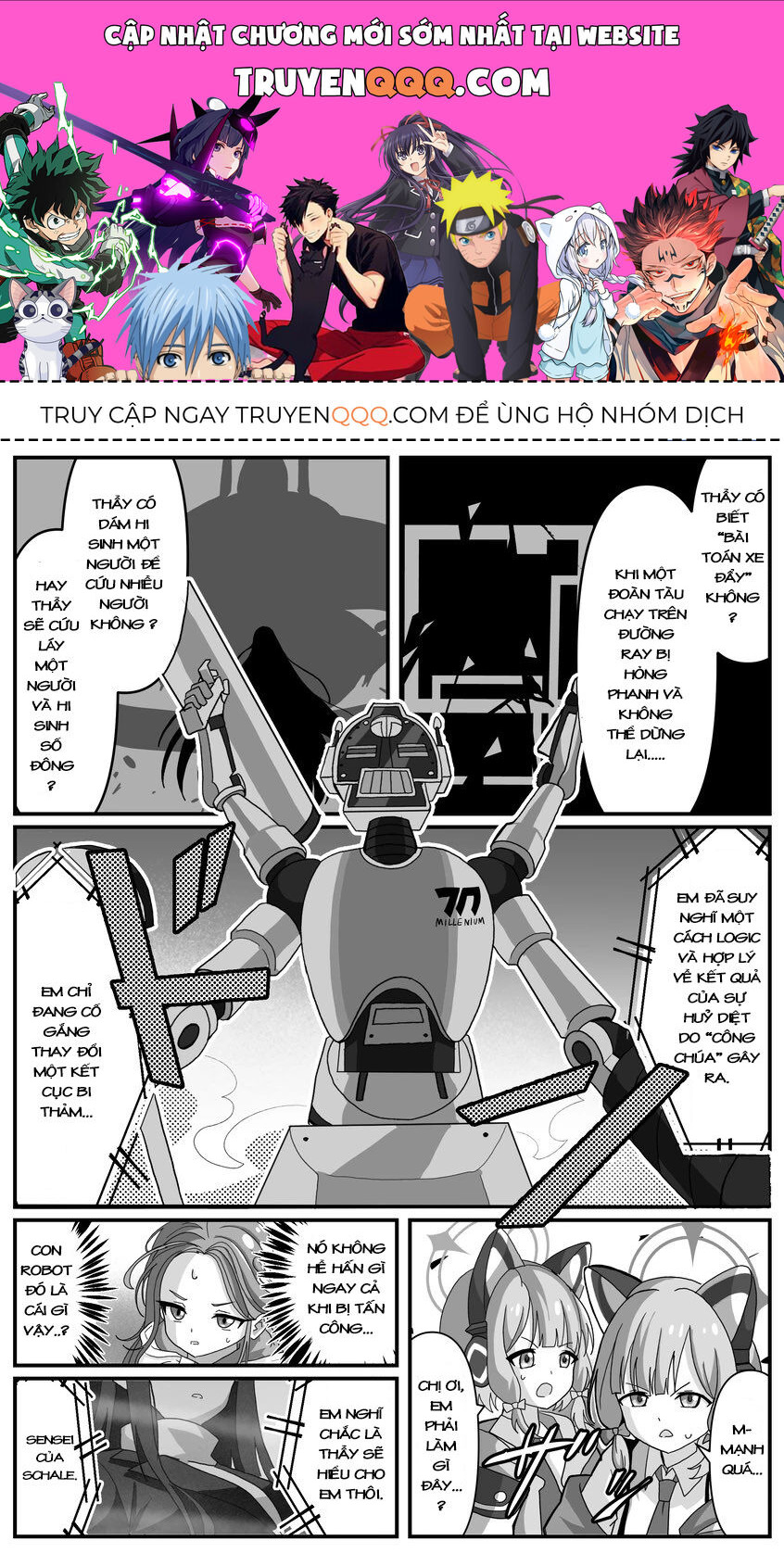 Blue Archive X Kamen Rider Decade - Câu Chuyện Về Thầy Giáo Schale Kadoya Tsukasa Chap 20 - Next Chap 21