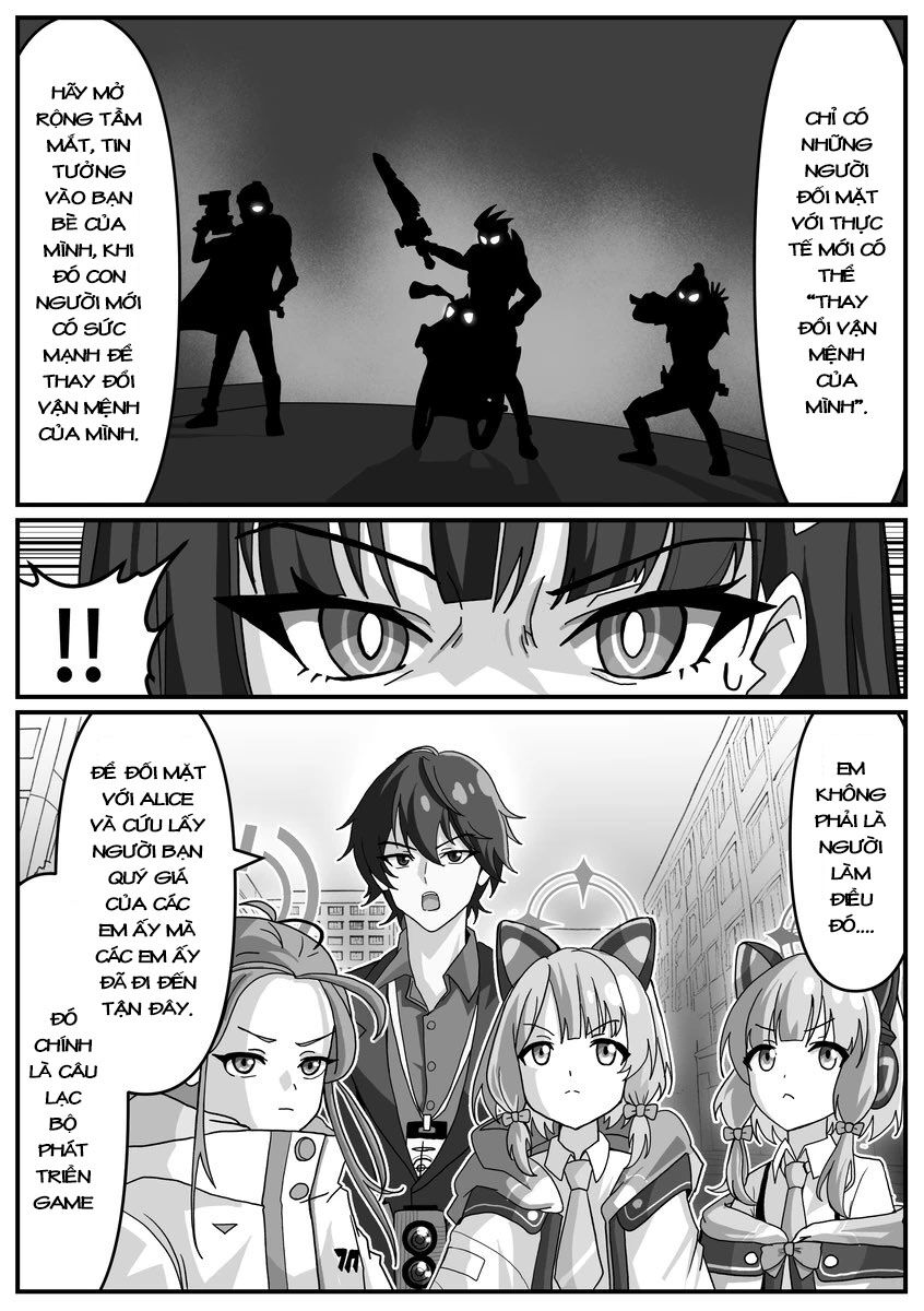 Blue Archive X Kamen Rider Decade - Câu Chuyện Về Thầy Giáo Schale Kadoya Tsukasa Chap 20 - Next Chap 21