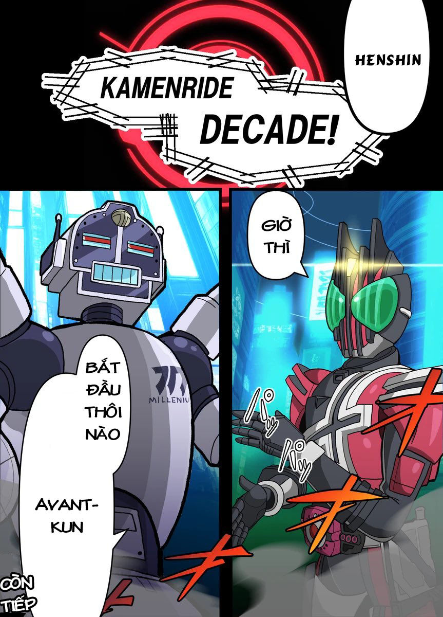 Blue Archive X Kamen Rider Decade - Câu Chuyện Về Thầy Giáo Schale Kadoya Tsukasa Chap 20 - Next Chap 21