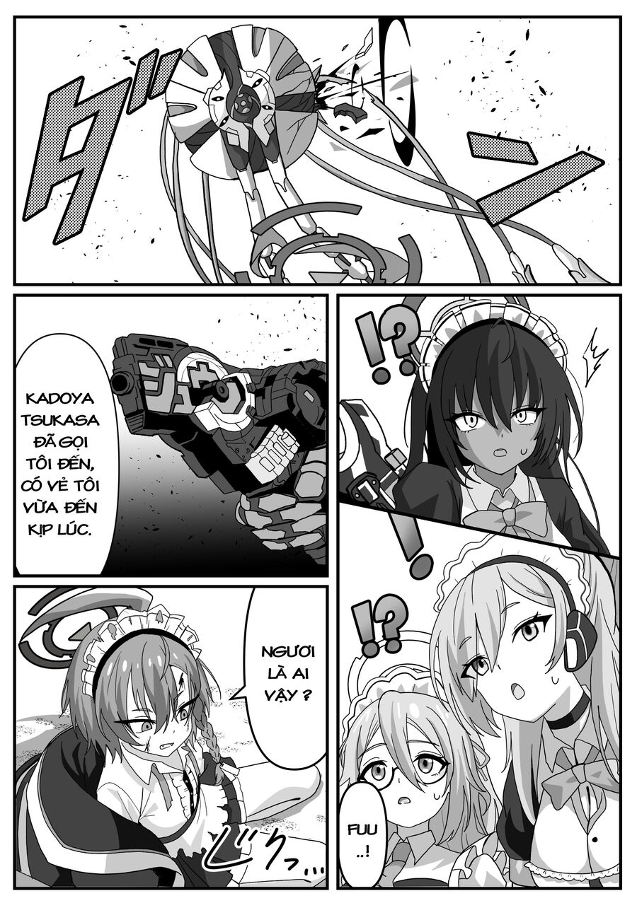 Blue Archive X Kamen Rider Decade - Câu Chuyện Về Thầy Giáo Schale Kadoya Tsukasa Chap 22 - Next Chap 23