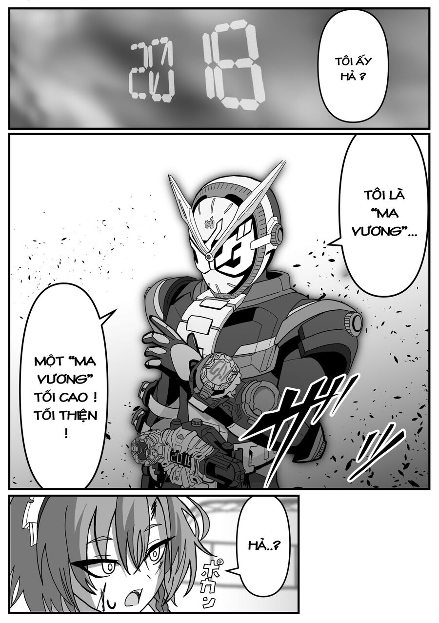 Blue Archive X Kamen Rider Decade - Câu Chuyện Về Thầy Giáo Schale Kadoya Tsukasa Chap 22 - Next Chap 23