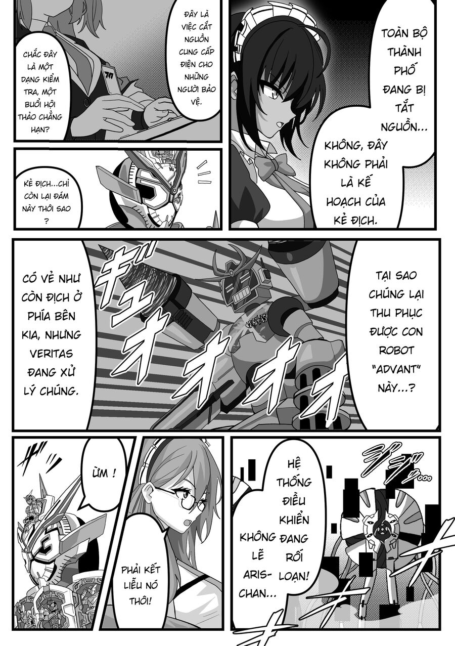 Blue Archive X Kamen Rider Decade - Câu Chuyện Về Thầy Giáo Schale Kadoya Tsukasa Chap 24 - Next Chap 25