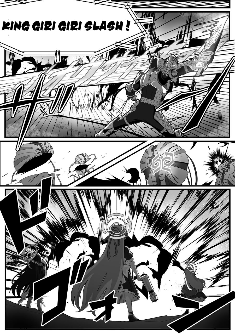 Blue Archive X Kamen Rider Decade - Câu Chuyện Về Thầy Giáo Schale Kadoya Tsukasa Chap 24 - Next Chap 25