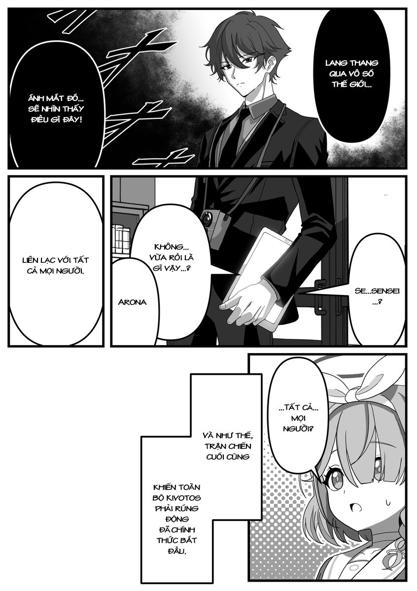 Blue Archive X Kamen Rider Decade - Câu Chuyện Về Thầy Giáo Schale Kadoya Tsukasa Chap 32 - Next Chap 33