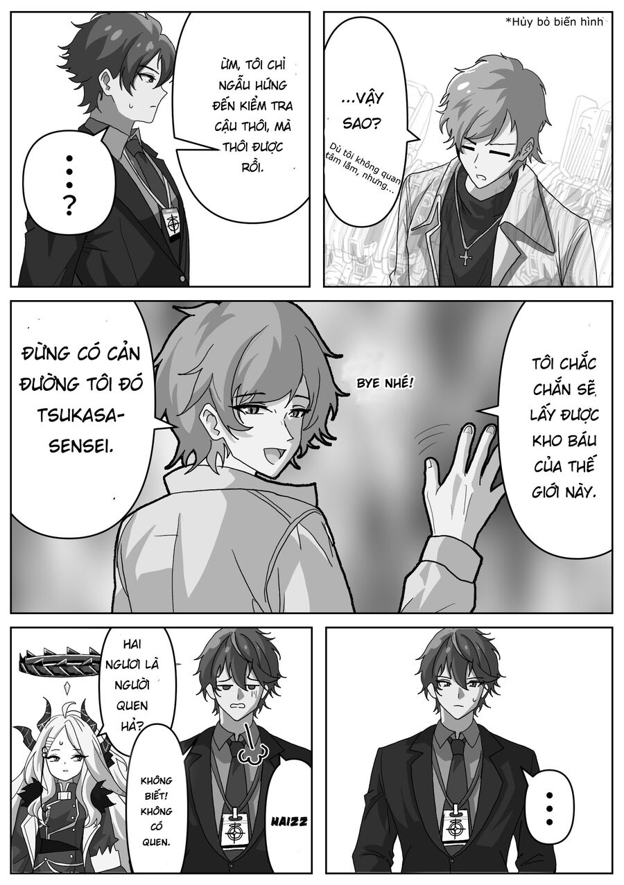 Blue Archive X Kamen Rider Decade - Câu Chuyện Về Thầy Giáo Schale Kadoya Tsukasa Chap 7 - Next Chap 8