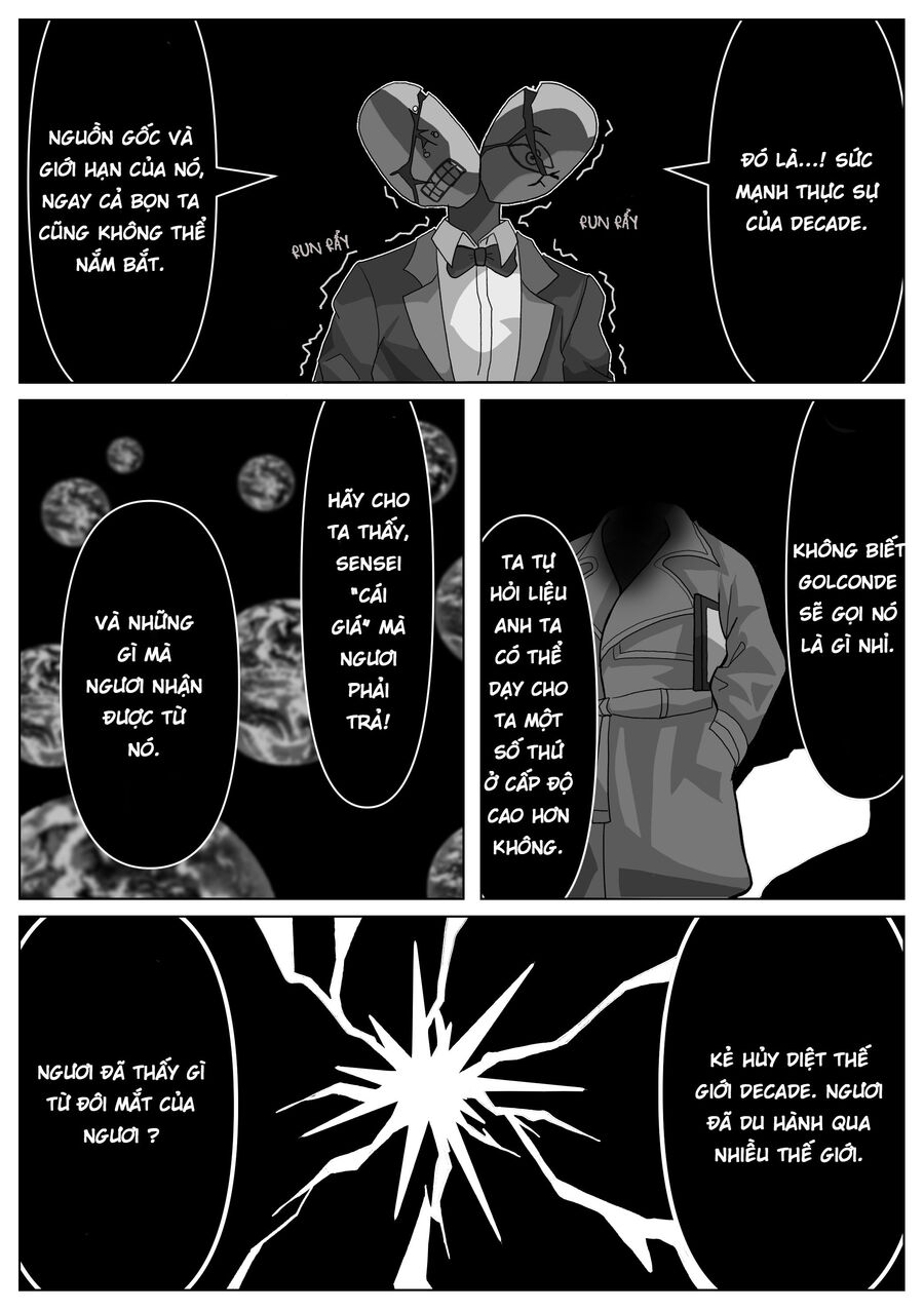 Blue Archive X Kamen Rider Decade - Câu Chuyện Về Thầy Giáo Schale Kadoya Tsukasa Chap 8 - Next Chap 9