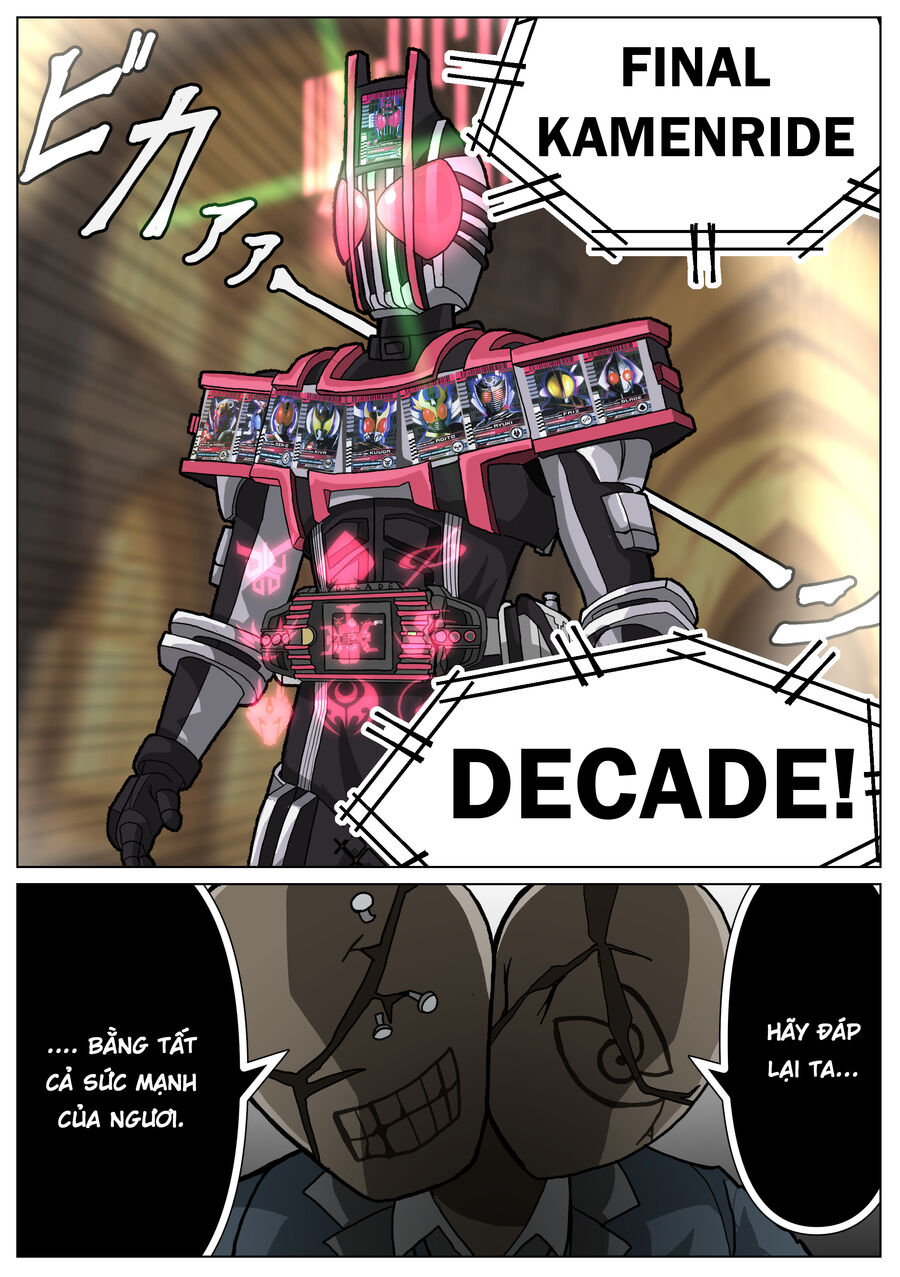 Blue Archive X Kamen Rider Decade - Câu Chuyện Về Thầy Giáo Schale Kadoya Tsukasa Chap 8 - Next Chap 9