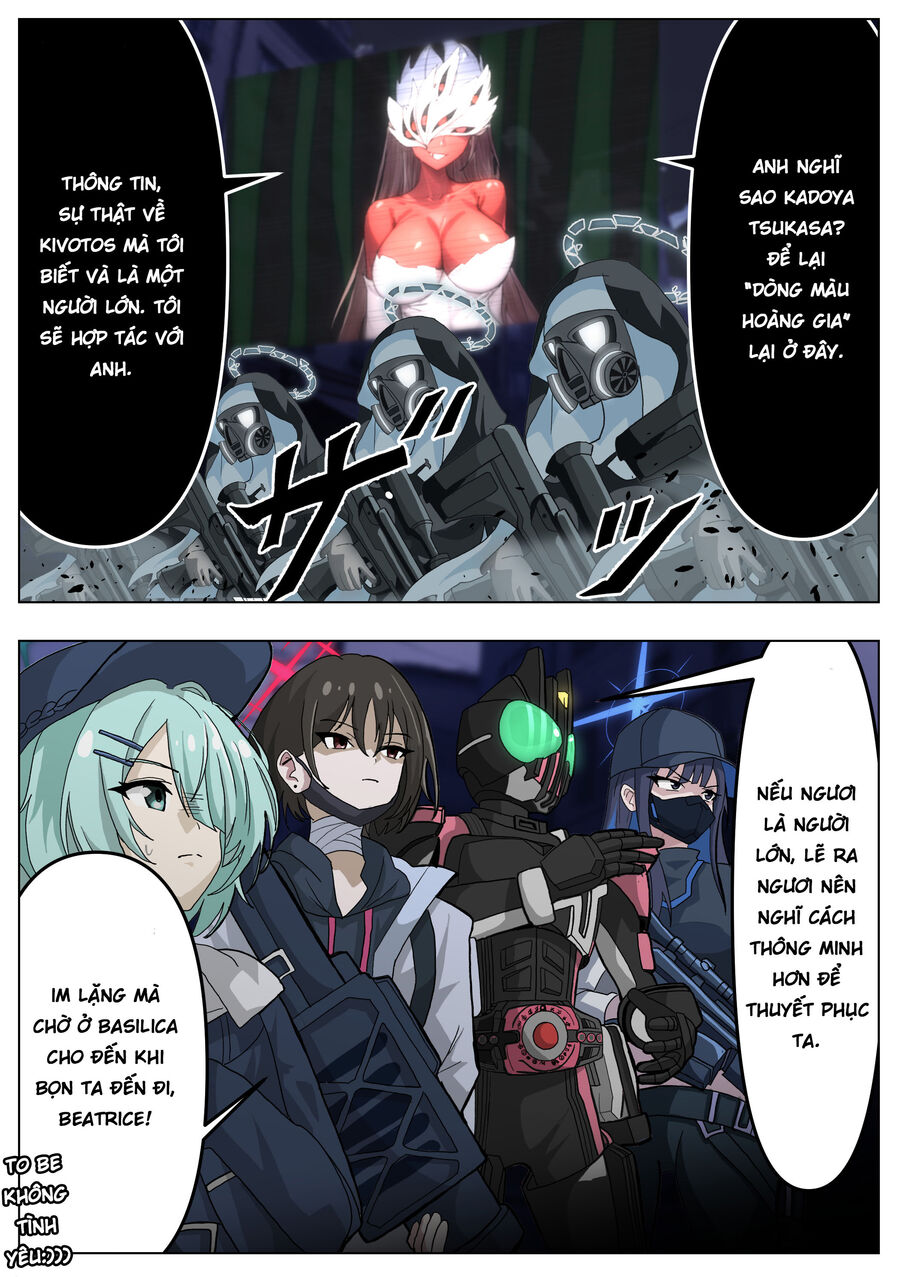 Blue Archive X Kamen Rider Decade - Câu Chuyện Về Thầy Giáo Schale Kadoya Tsukasa Chap 9 - Next Chap 10