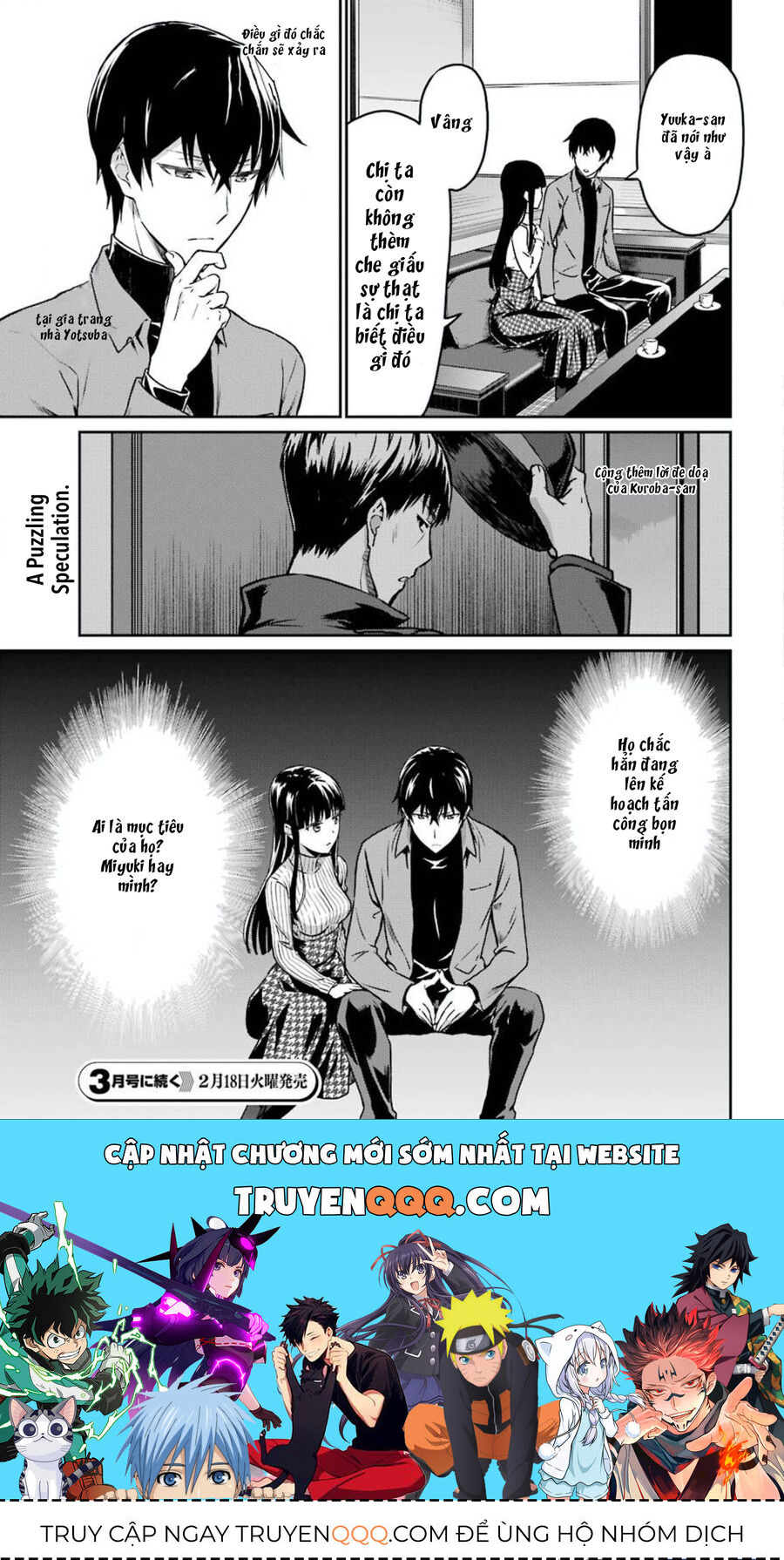 Kẻ Dị Biệt Tại Trường Trung Học Phép Thuật: Người Kế Vị Yotsuba Chap 2 - Next Chap 3