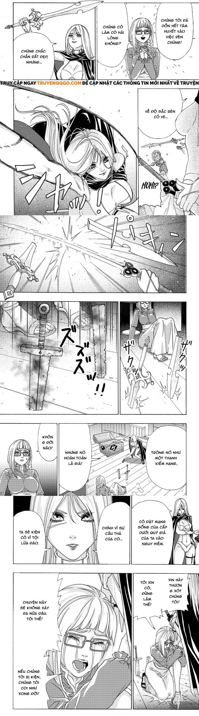 Thợ Rèn Bị Lưu Đày Dùng Kỹ Năng Gian Lận Để Rèn Huyền Thoại: Bị Vị Hôn Thê Đuổi Khỏi Cửa Tiệm, Nhưng Giờ Anh Ấy Hạnh Phúc Hơn Khi Được Tự Do Chế Tạo Chap 7 - Next Chap 8