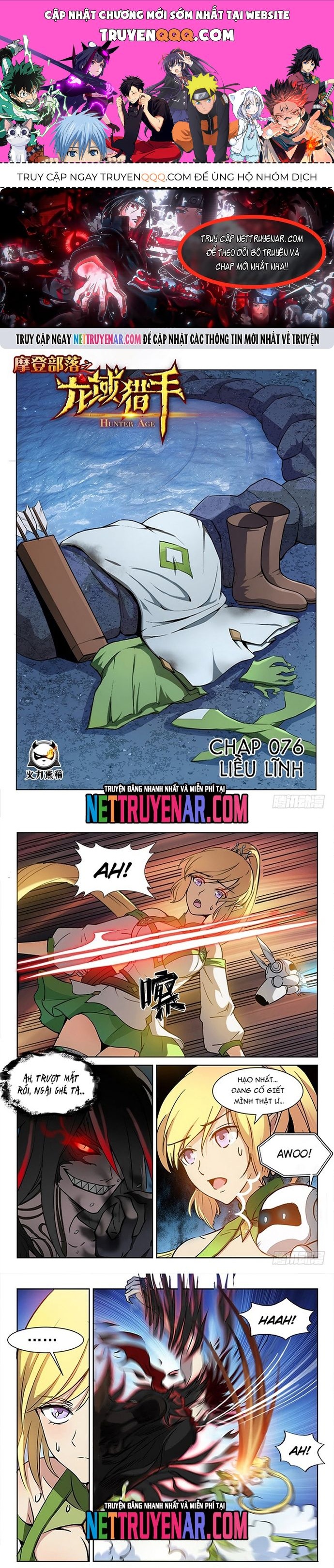 Kỷ nguyên thợ săn Chap 76 - Next Chap 77