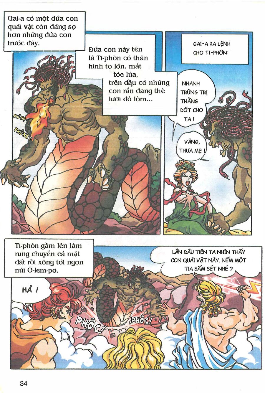 Thần Thoại Hy Lạp Phiên Bản Truyện Tranh Màu Chap 2 - Next Chap 3