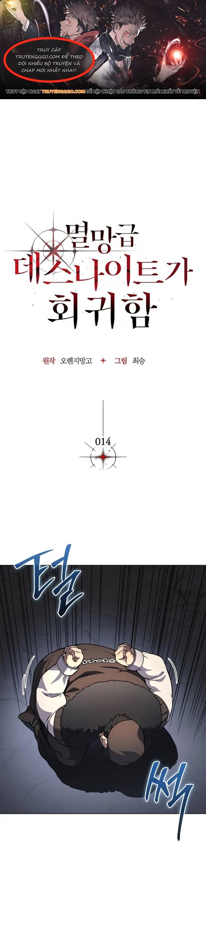 Kỵ Sĩ Tử Thần Cấp Diệt Vong Đã Hồi Quy Chap 14 - Next Chap 15