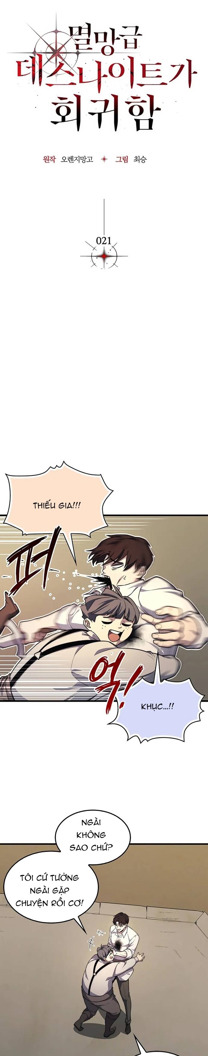 Kỵ Sĩ Tử Thần Cấp Diệt Vong Đã Hồi Quy Chap 21 - Next Chap 22