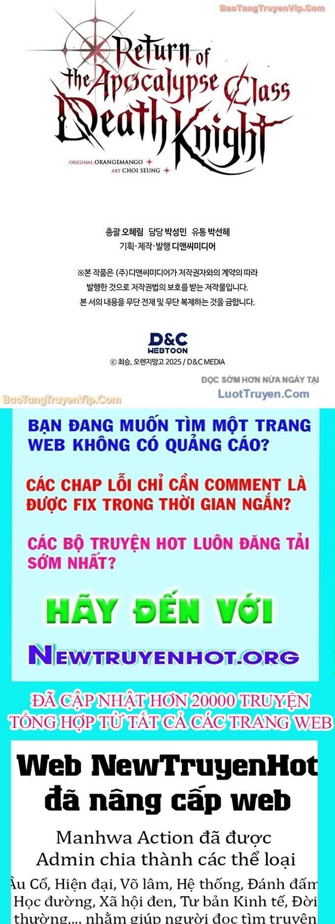 Kỵ Sĩ Tử Thần Cấp Diệt Vong Đã Hồi Quy Chap 38 - Next Chap 39