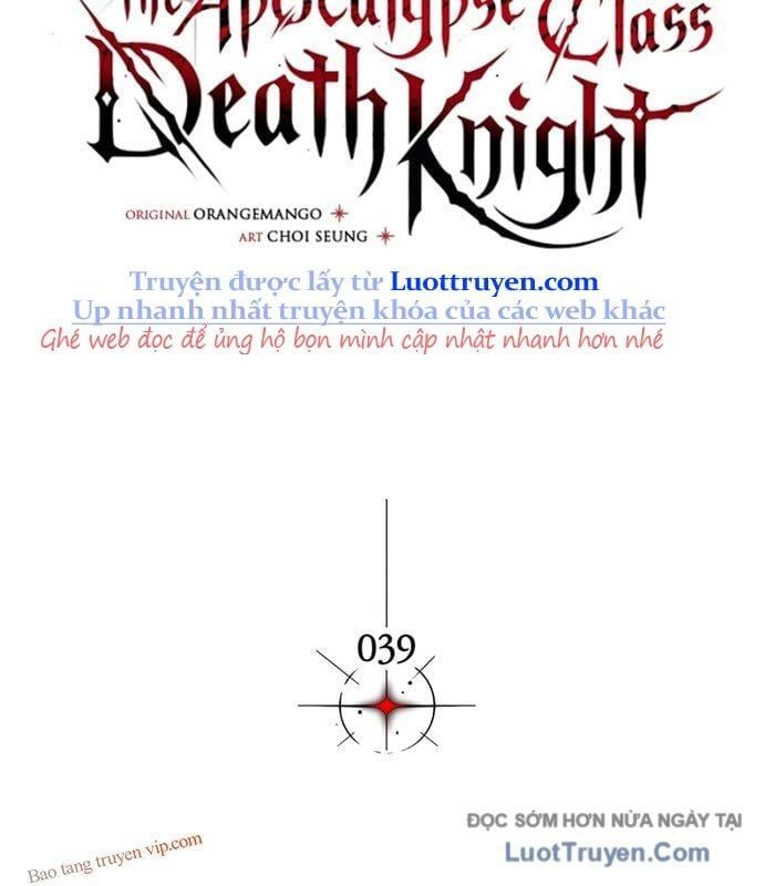 Kỵ Sĩ Tử Thần Cấp Diệt Vong Đã Hồi Quy Chap 39 - Next Chap 40