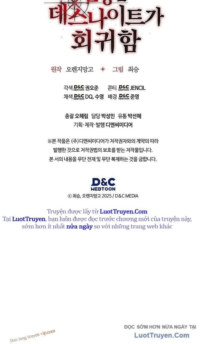 Kỵ Sĩ Tử Thần Cấp Diệt Vong Đã Hồi Quy Chap 40 - Next Chap 41