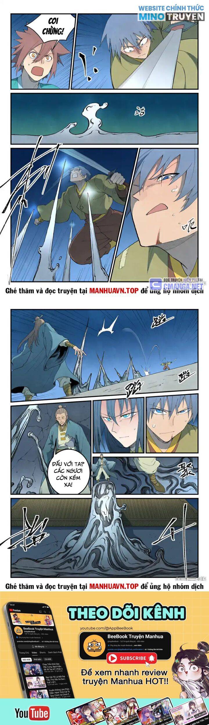 Tinh Võ Thần Quyết Chap 806 - Next Chap 807