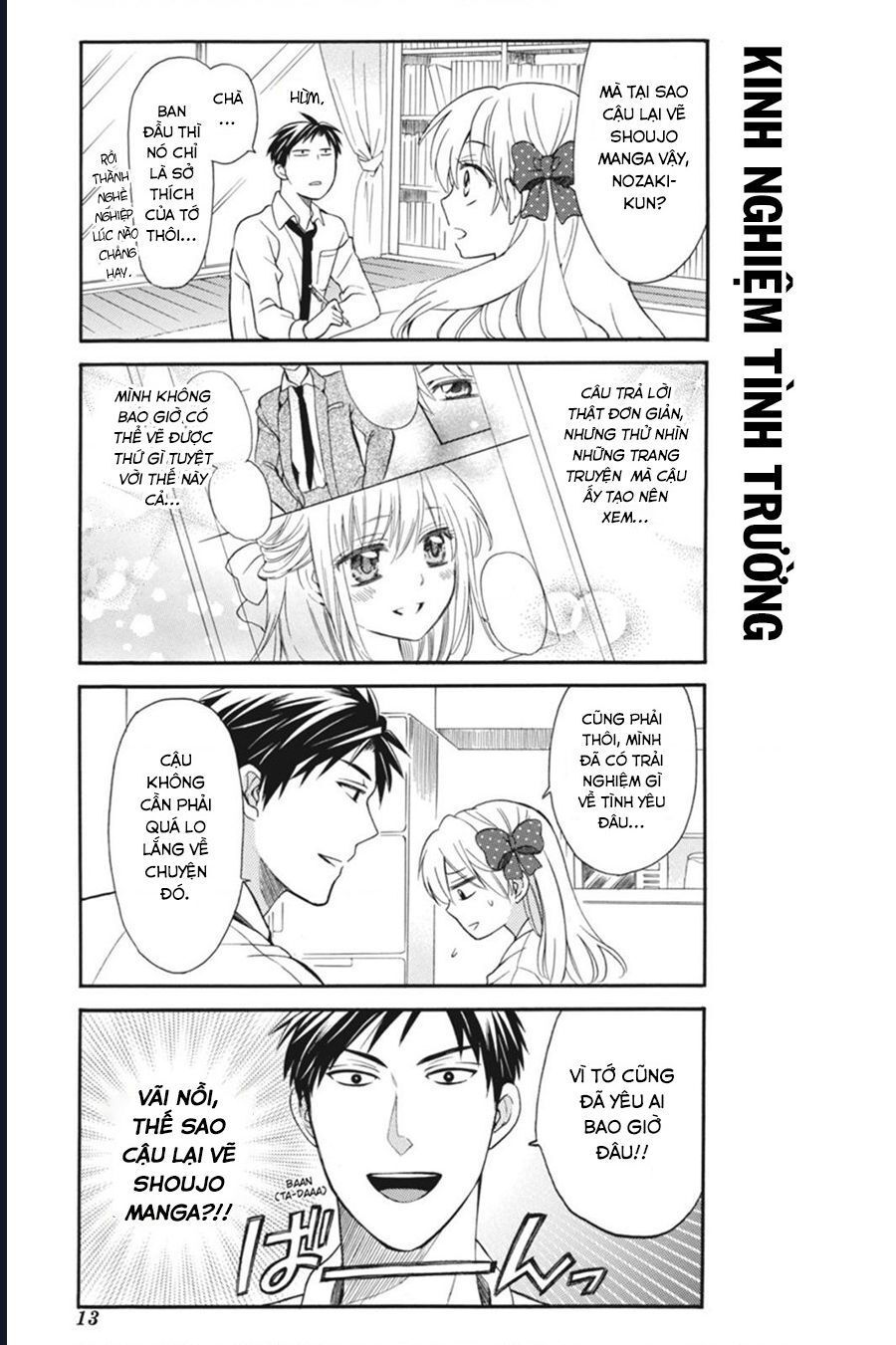 Gekkan Shoujo Nozaki-Kun Chap 1 - Next Chap 2