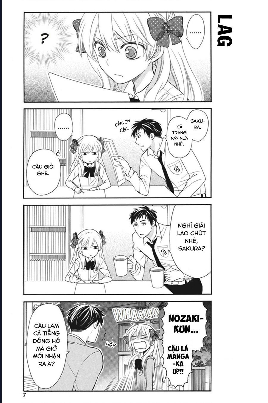Gekkan Shoujo Nozaki-Kun Chap 1 - Next Chap 2