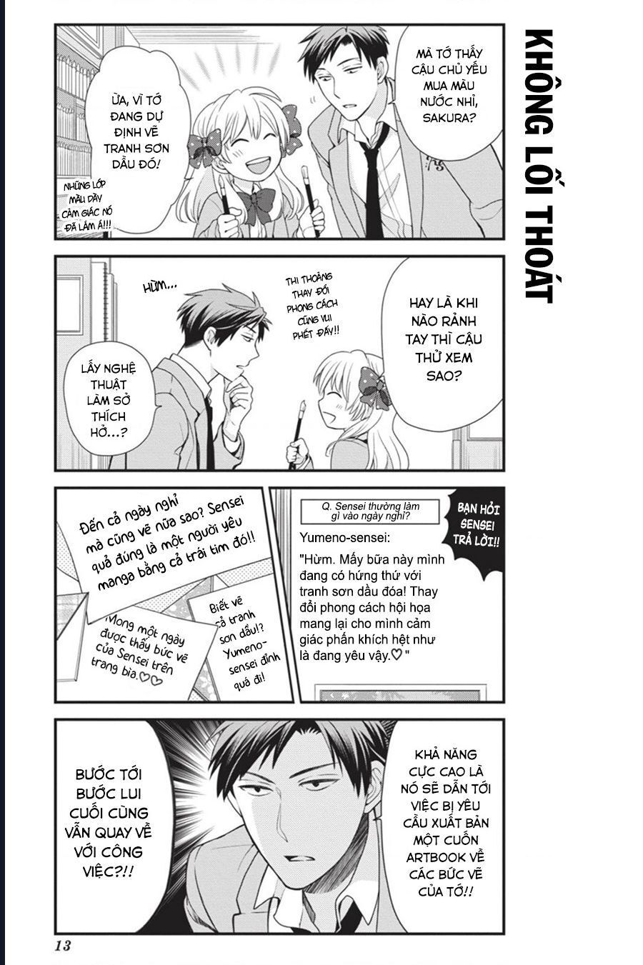 Gekkan Shoujo Nozaki-Kun Chap 11 - Next Chap 12