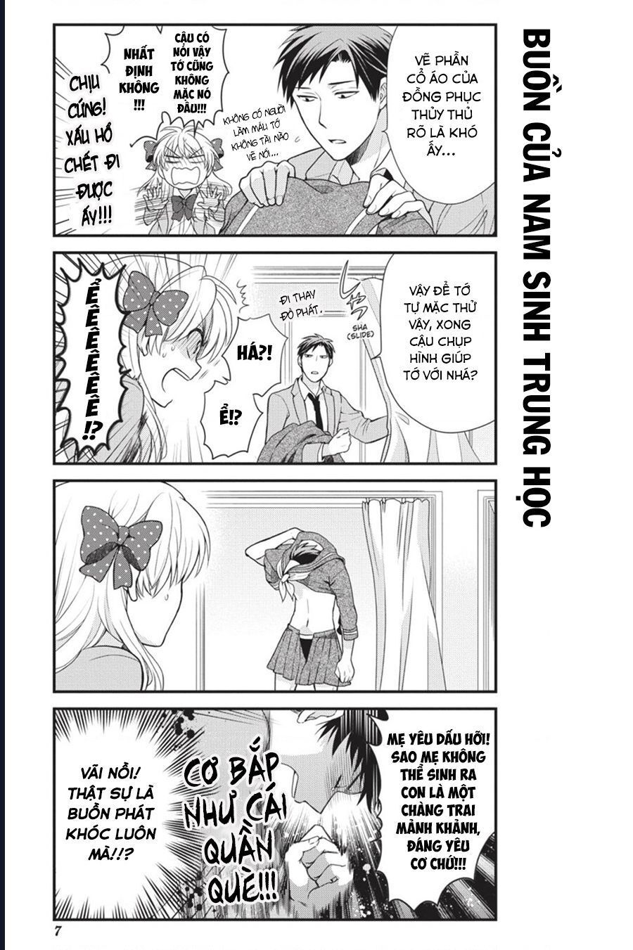 Gekkan Shoujo Nozaki-Kun Chap 11 - Next Chap 12
