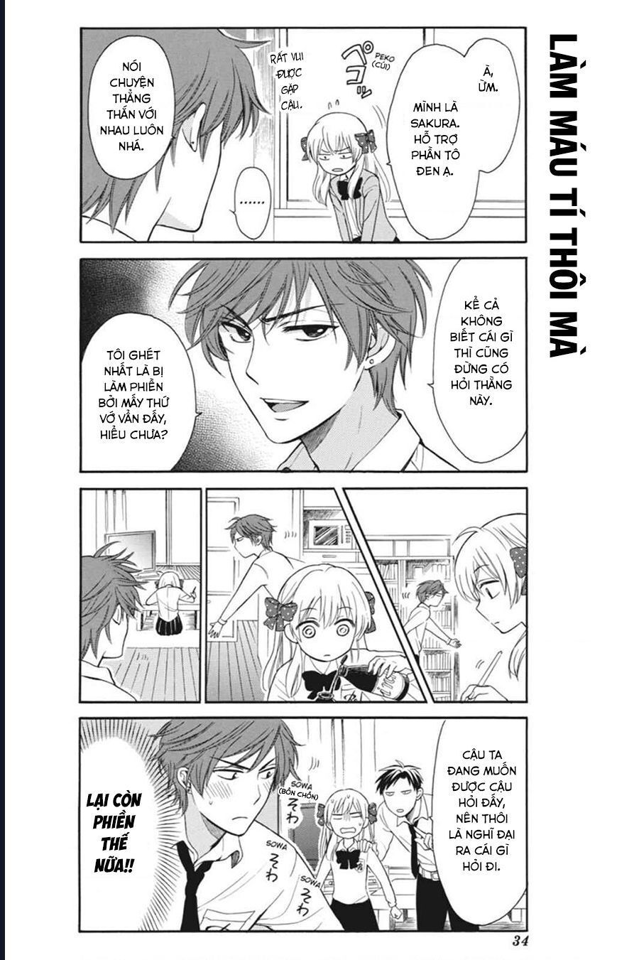 Gekkan Shoujo Nozaki-Kun Chap 3 - Next Chap 4