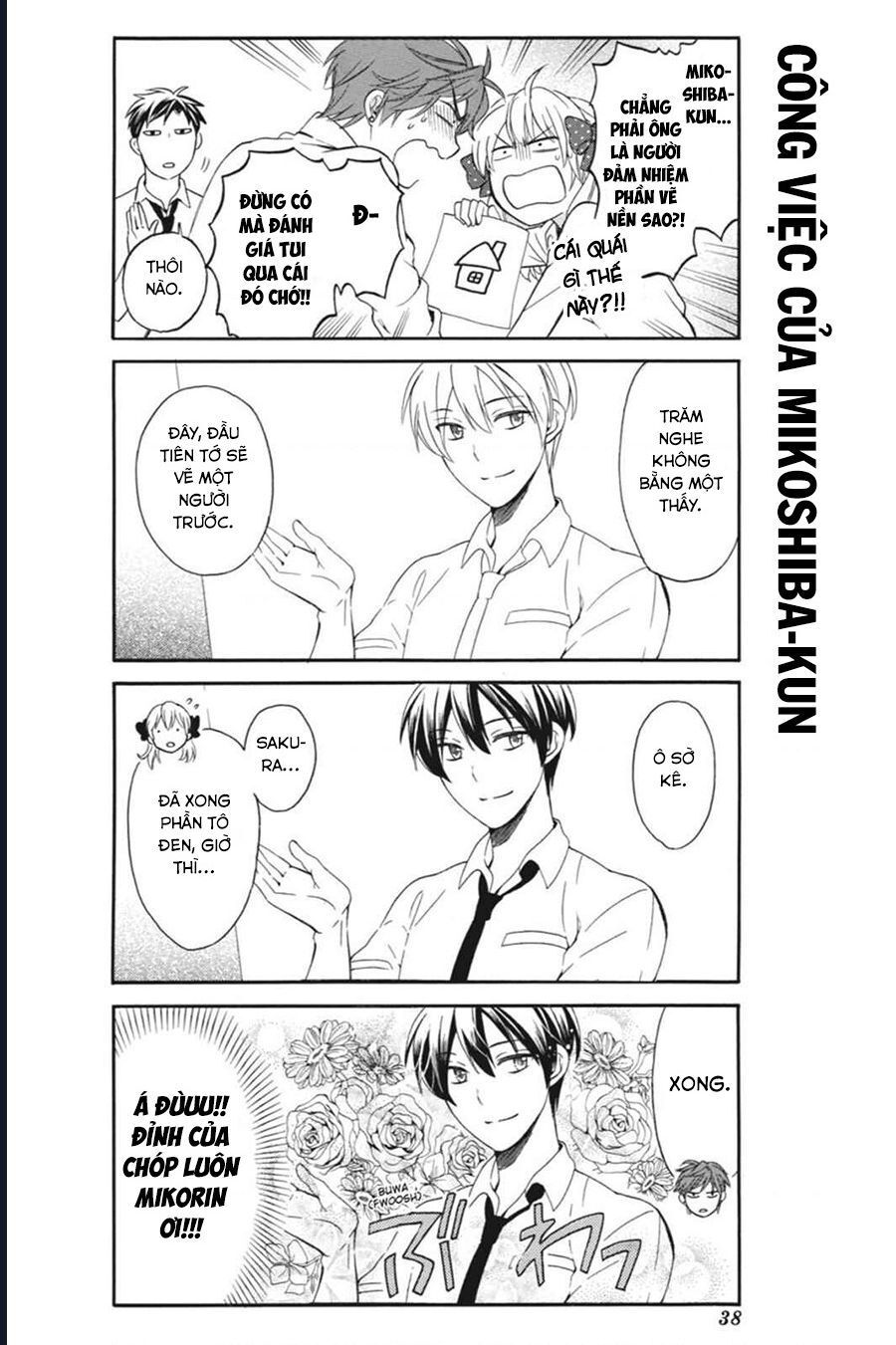 Gekkan Shoujo Nozaki-Kun Chap 3 - Next Chap 4