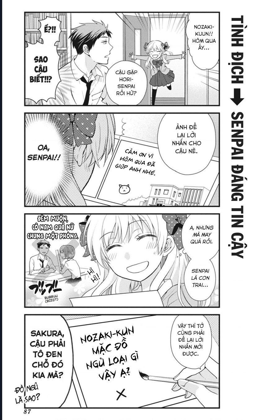 Gekkan Shoujo Nozaki-Kun Chap 6 - Next Chap 7
