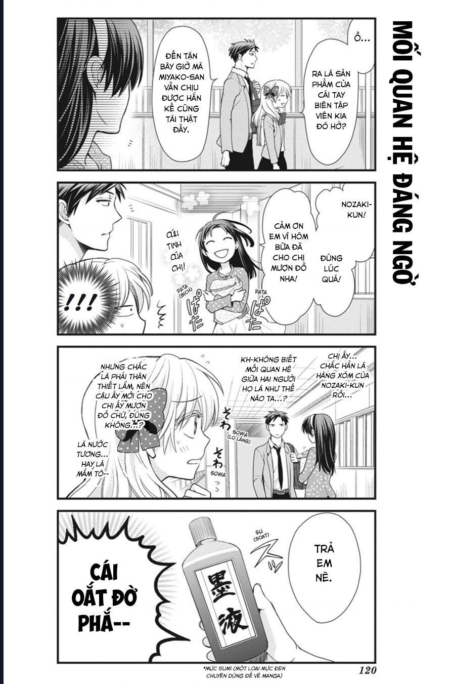 Gekkan Shoujo Nozaki-Kun Chap 9 - Next Chap 10