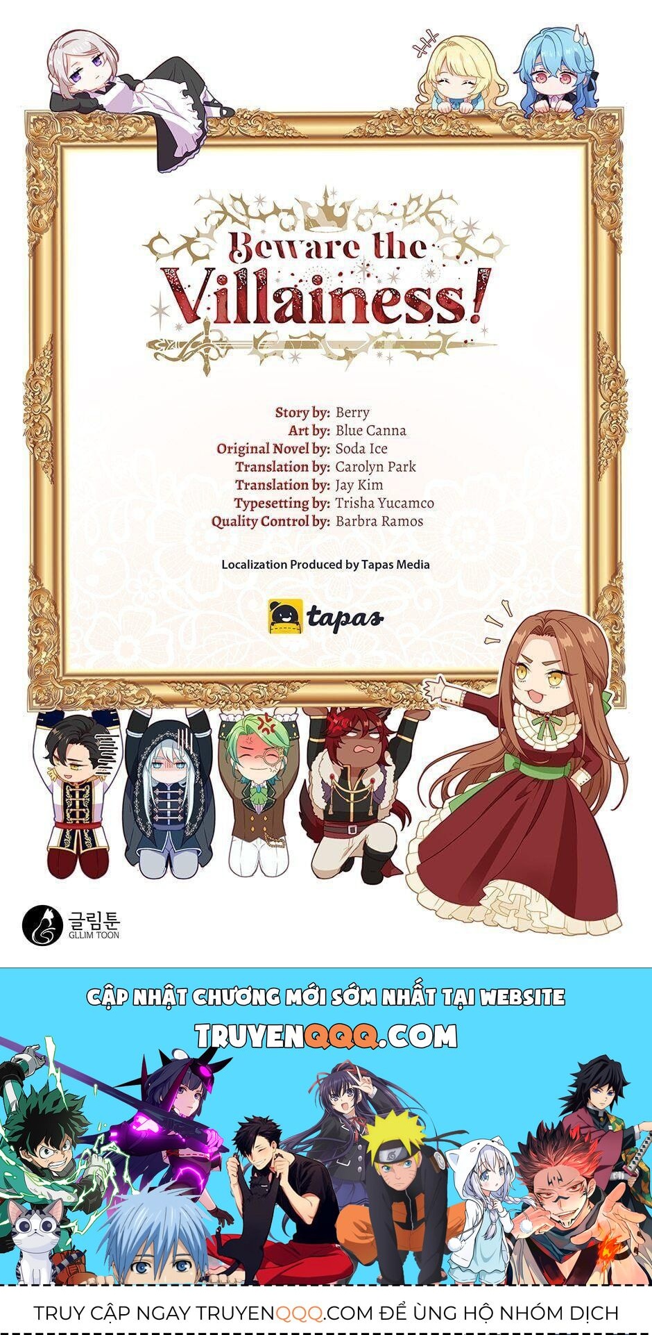 Hãy cẩn thận với kẻ phản diện! Chap 11 - Next Chap 12