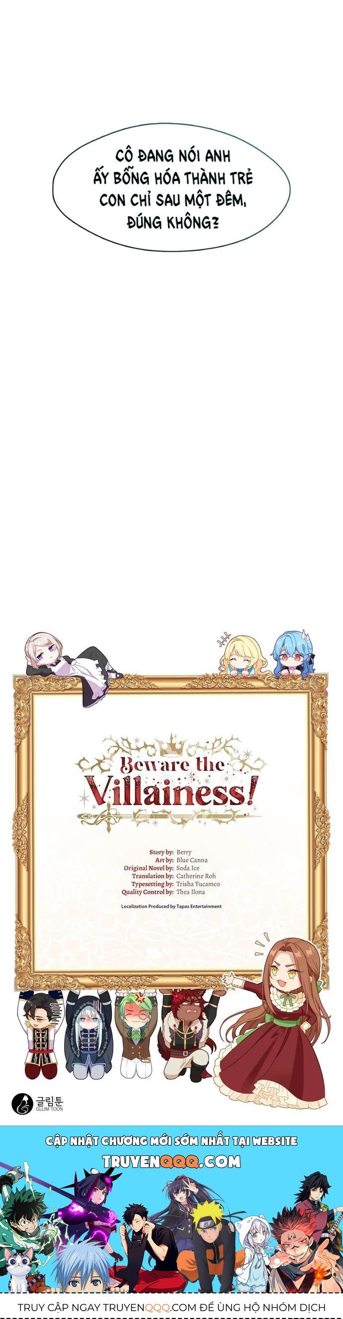 Hãy cẩn thận với kẻ phản diện! Chap 125 - Next Chap 126