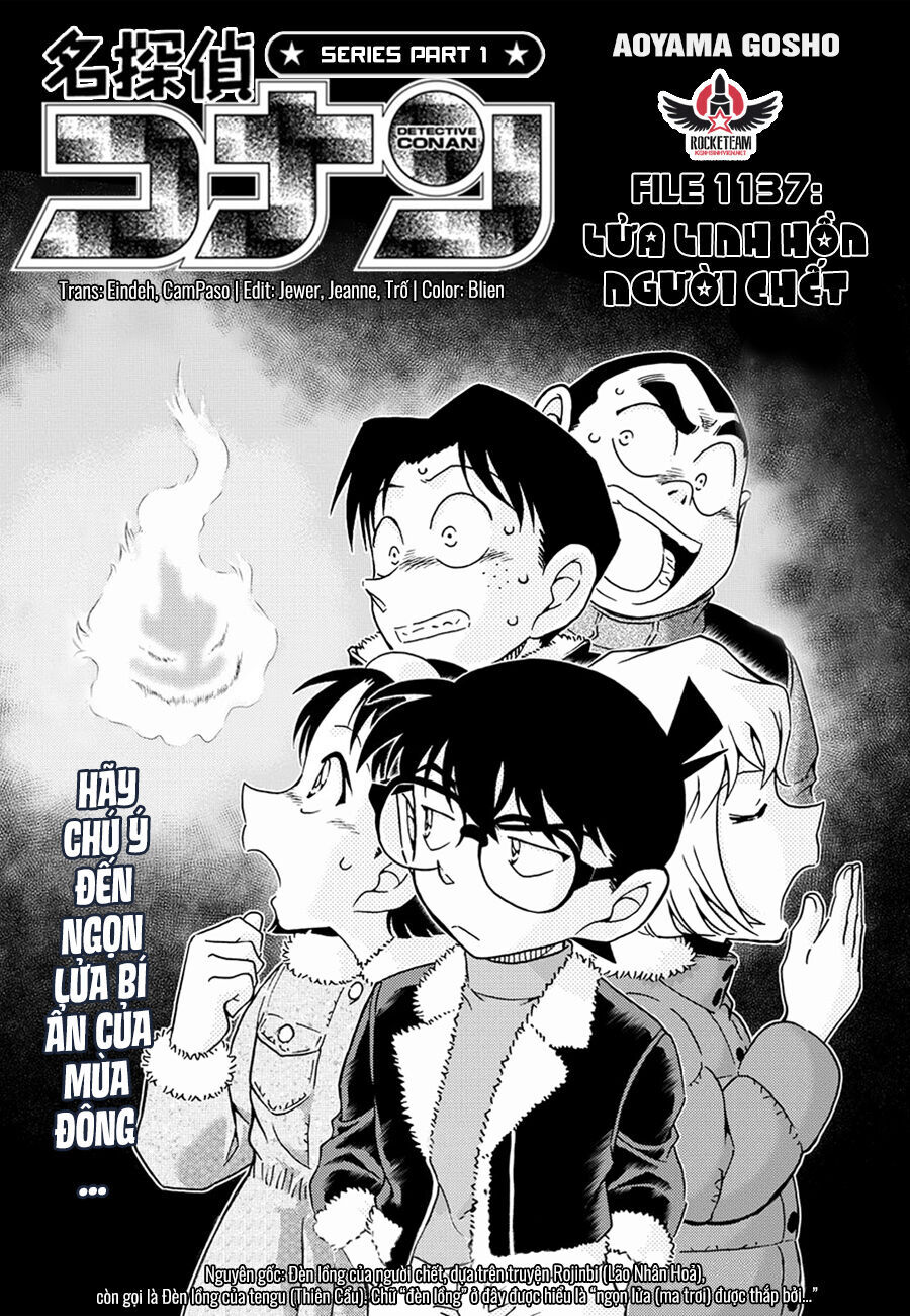 Thám Tử Conan Chap 1137 - Next Chap 1138