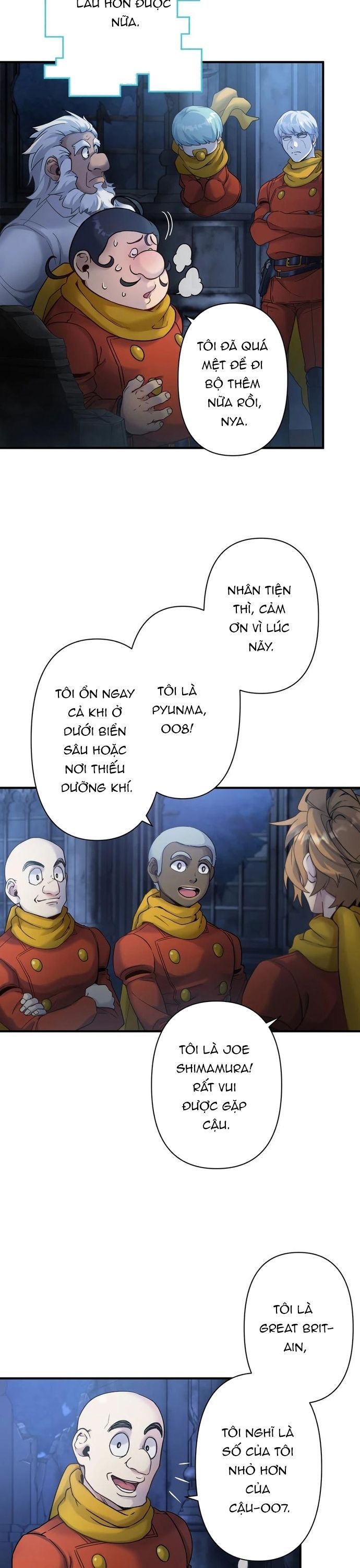 Chiến Binh Cyborg Siêu Tốc 009 Chap 15 - Next Chap 16