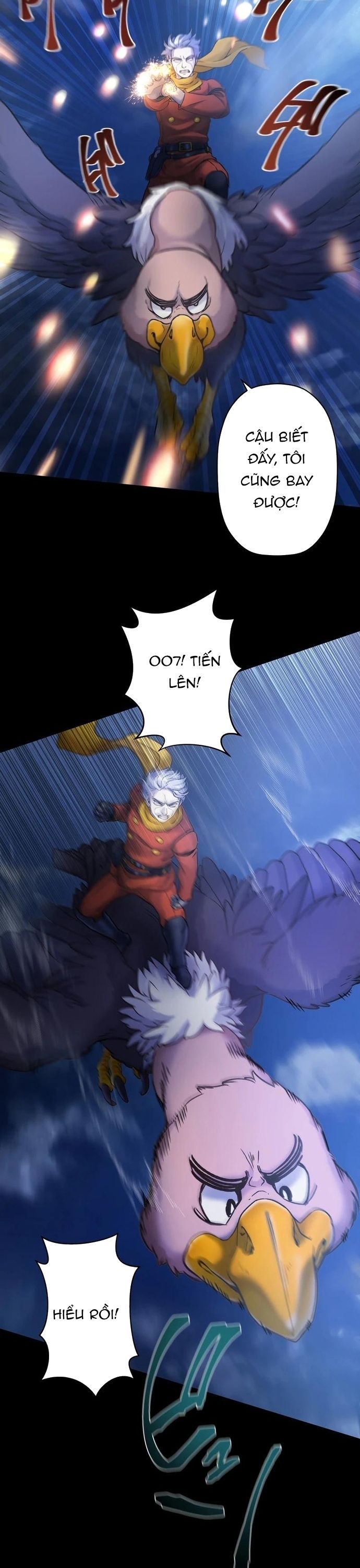 Chiến Binh Cyborg Siêu Tốc 009 Chap 16 - Next Chap 17