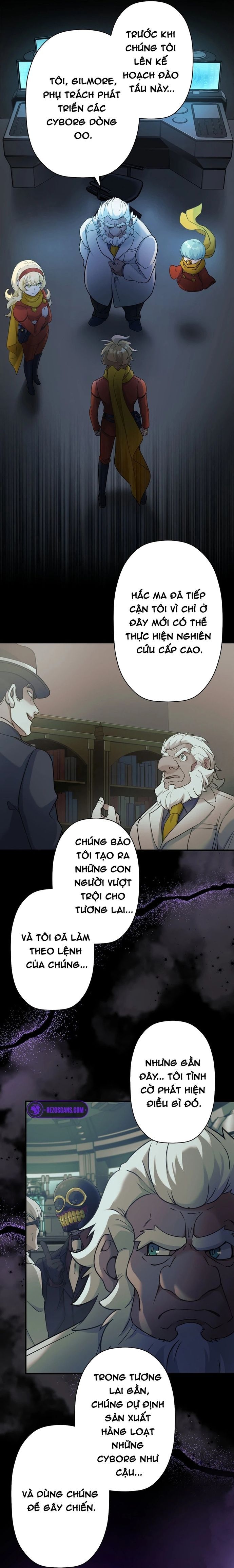 Chiến Binh Cyborg Siêu Tốc 009 Chap 6 - Next Chap 7